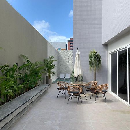 Ferienwohnung Bauten Cabo Branco 202 - Flat Moderno E Equipado Proximo Ao Mar João Pessoa Exterior foto