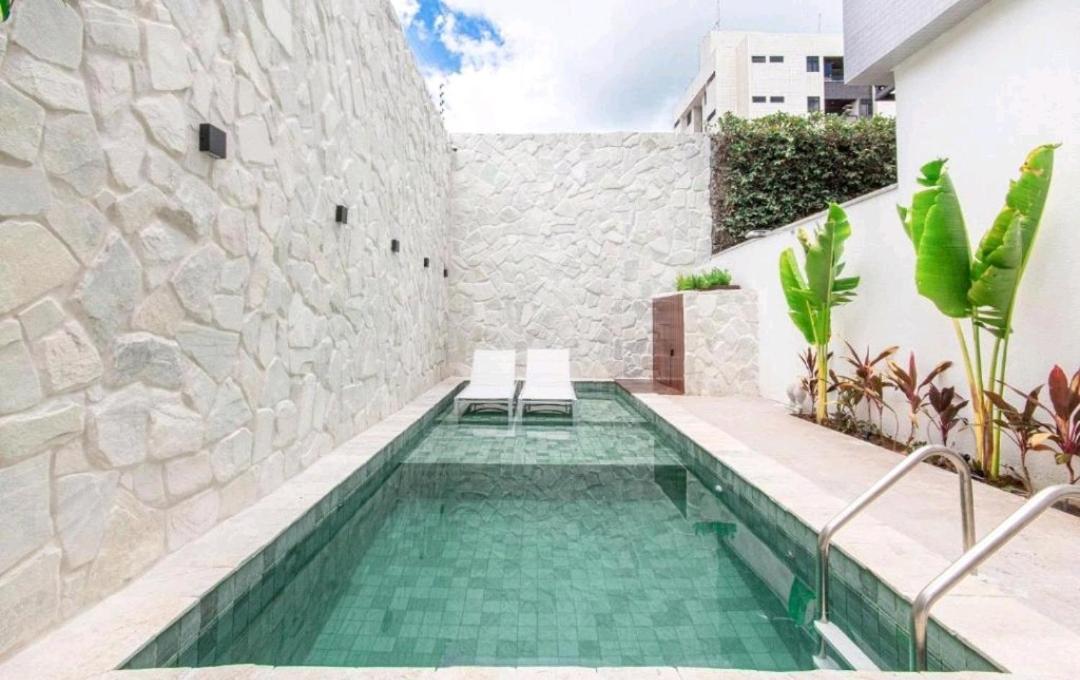 Ferienwohnung Bauten Cabo Branco 202 - Flat Moderno E Equipado Proximo Ao Mar João Pessoa Exterior foto